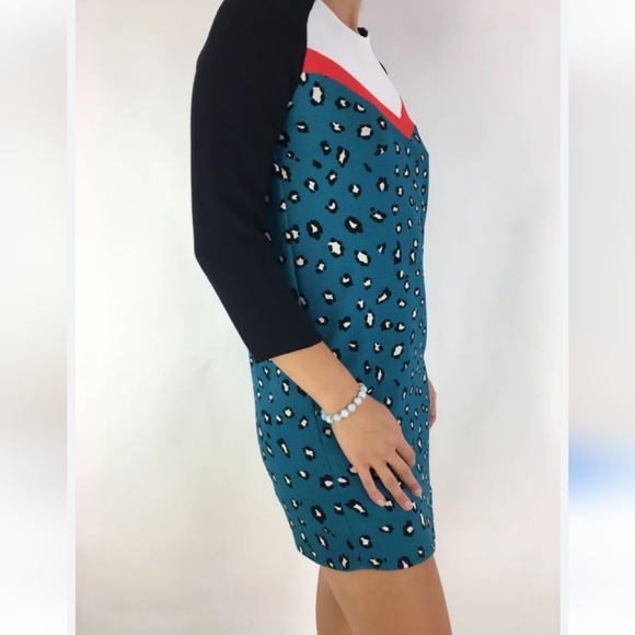 ZARA MOD PRINTED DRESS NWT - Picture 11 of 12